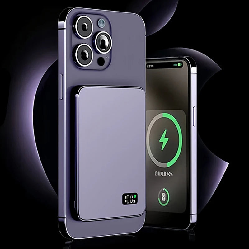 POWER BANK MAGNÉTICO CON CARGA INALÁMBRICA