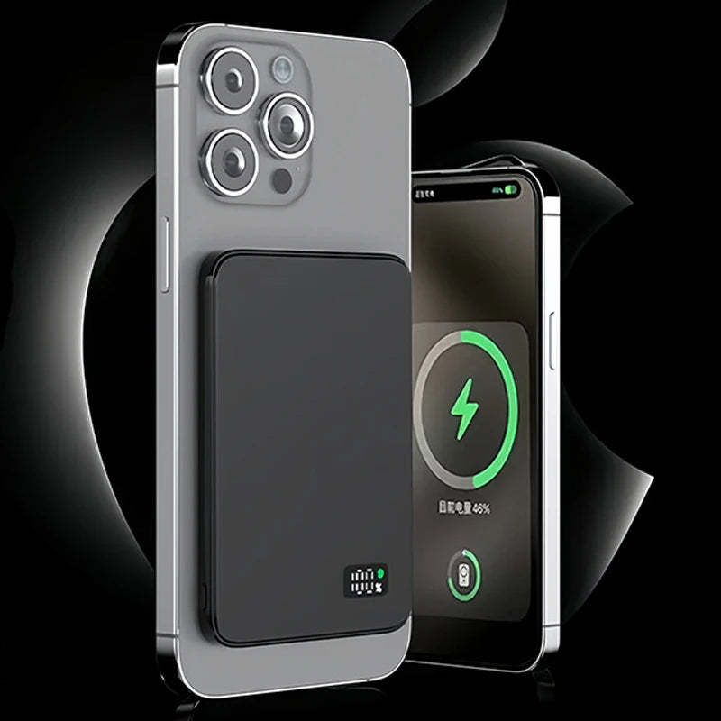 POWER BANK MAGNÉTICO CON CARGA INALÁMBRICA